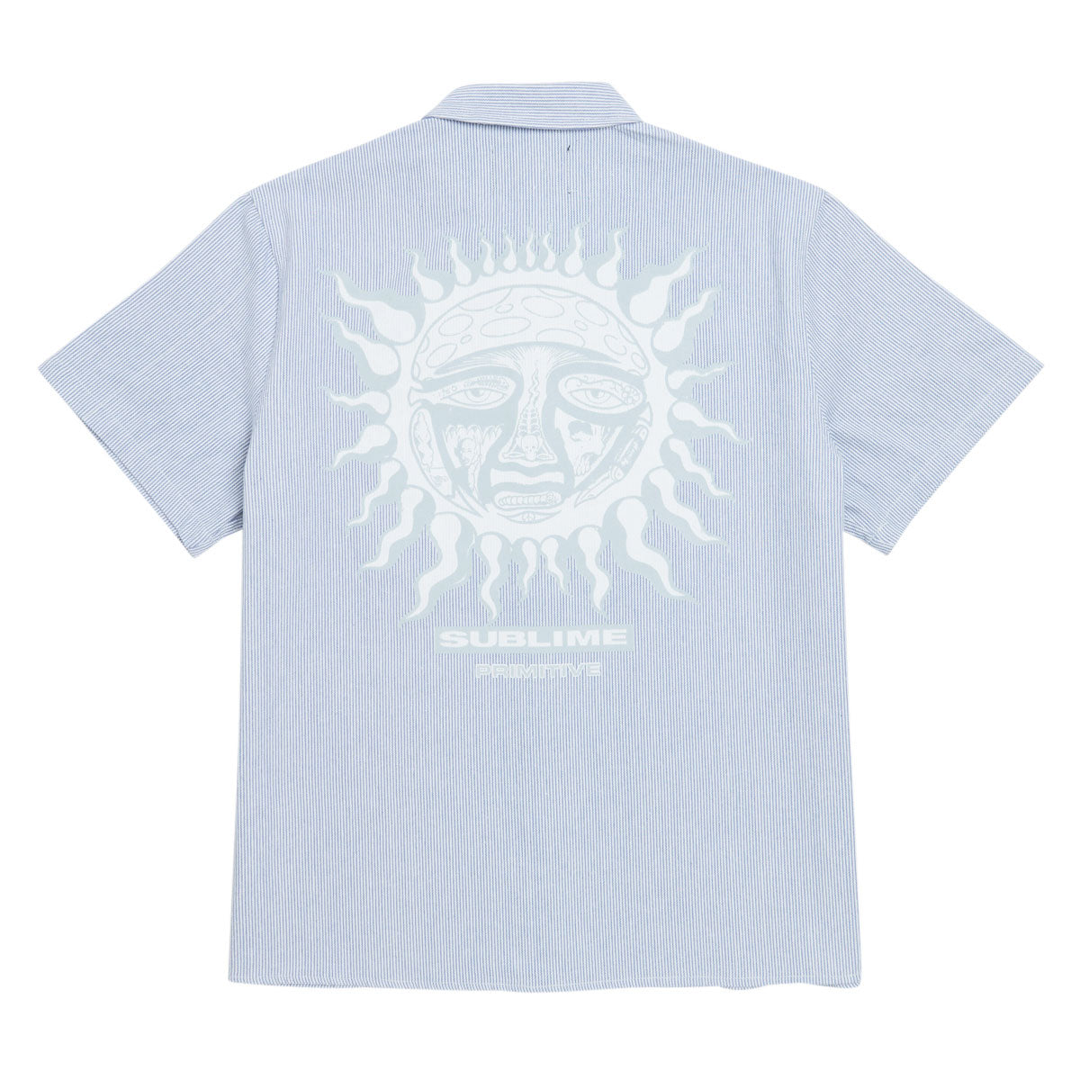 Primitive x Sublime Day Shift Woven Shirt - Blue