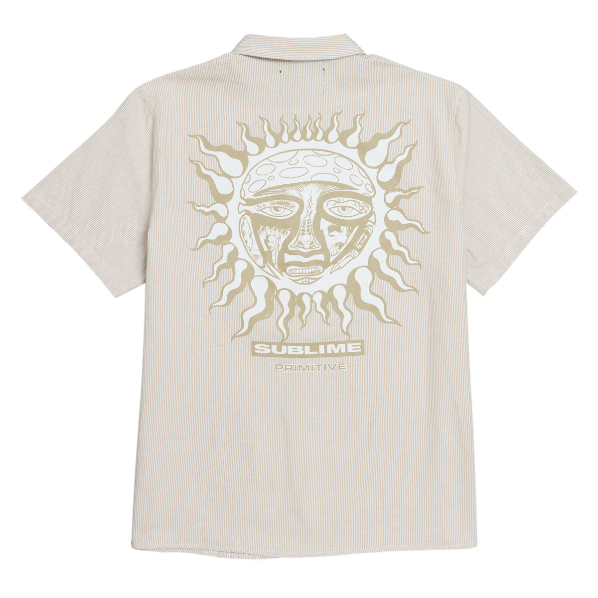 Primitive x Sublime Day Shift Woven Shirt - Sand