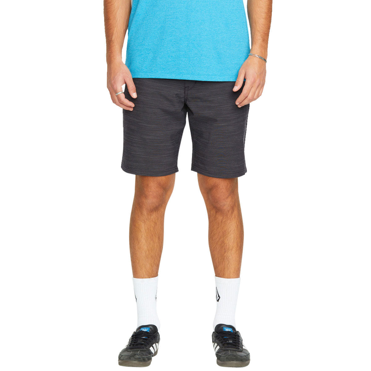 Volcom Slub Frickin Cross Shred Hybrid 20 Shorts - Black