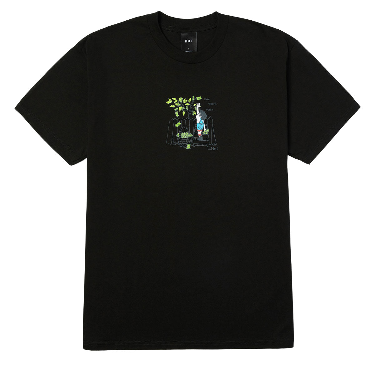 HUF Take Yours T-Shirt - Black