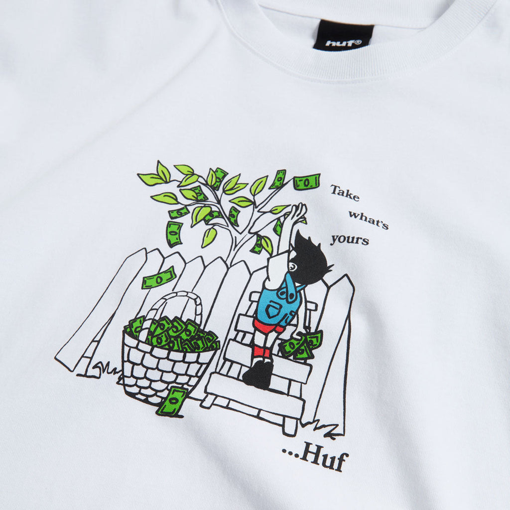 HUF Take Yours T-Shirt - White