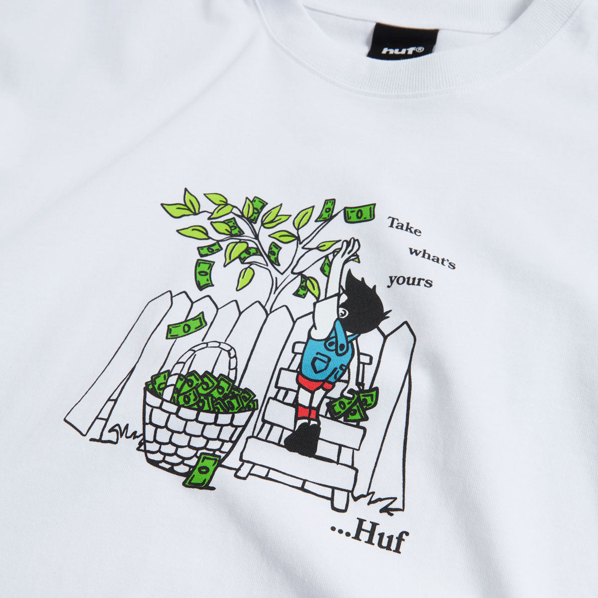 HUF Take Yours T-Shirt - White