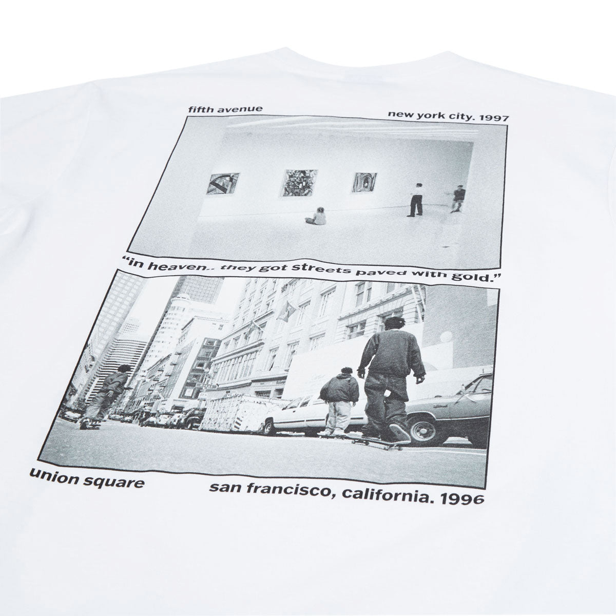 HUF Paved With Gold T-Shirt - White