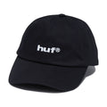 HUF 89 Embroidered 6 Panel CV Hat - Black/White