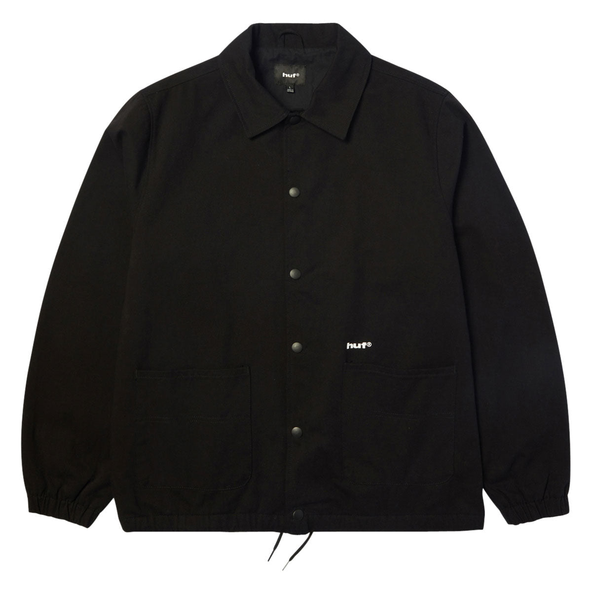 HUF 89 Twill Coaches Jacket - Black/White