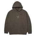 HUF Box Logo Hoodie - Dark Earth/Brown