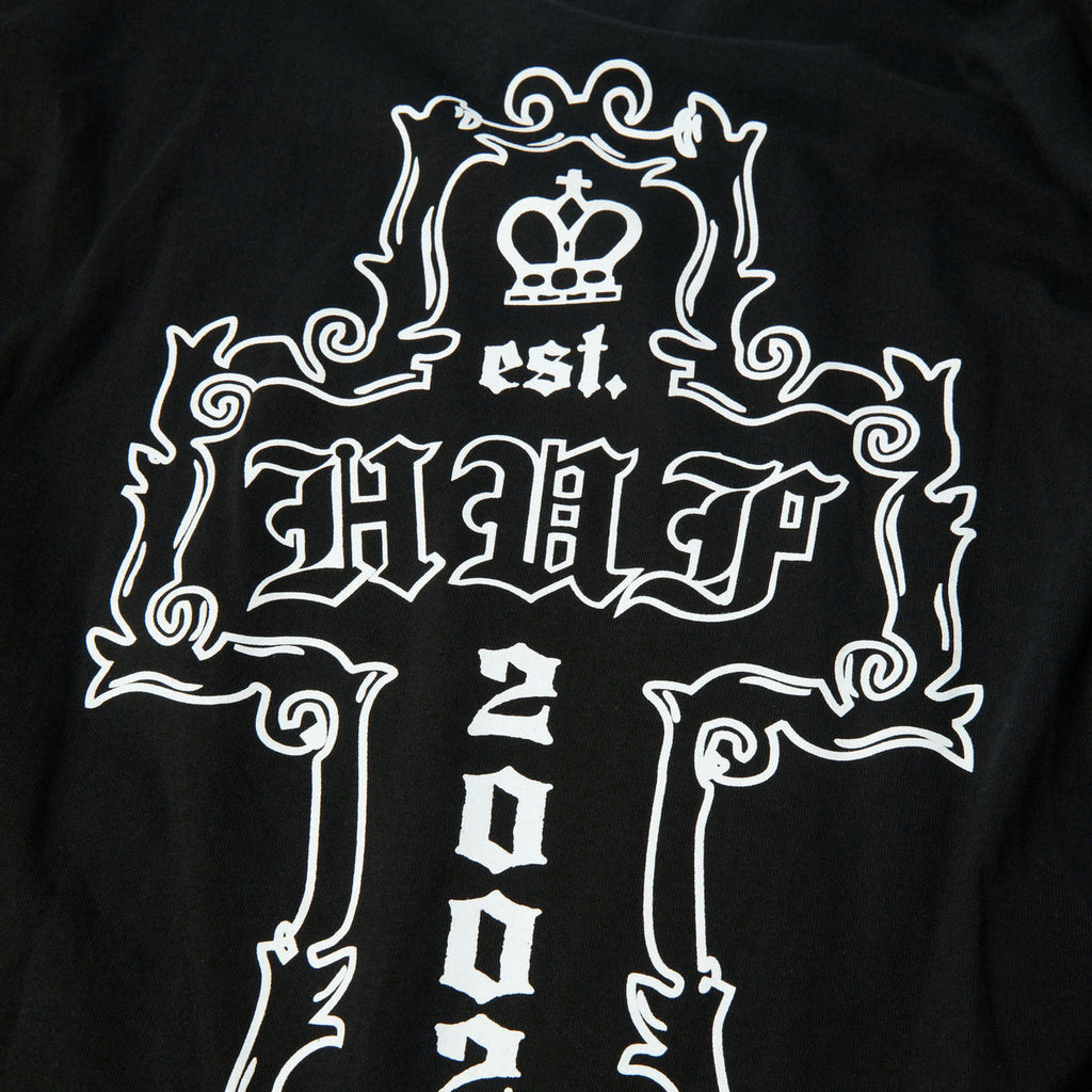 HUF Hard Luxe Long Sleeve T-Shirt - Black