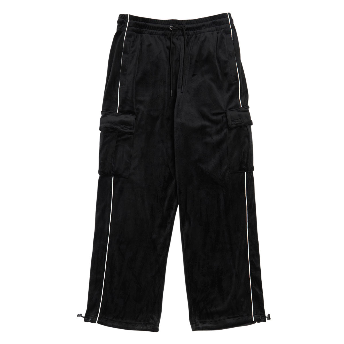 HUF x Pro Club Velour Cargo Pants - Black