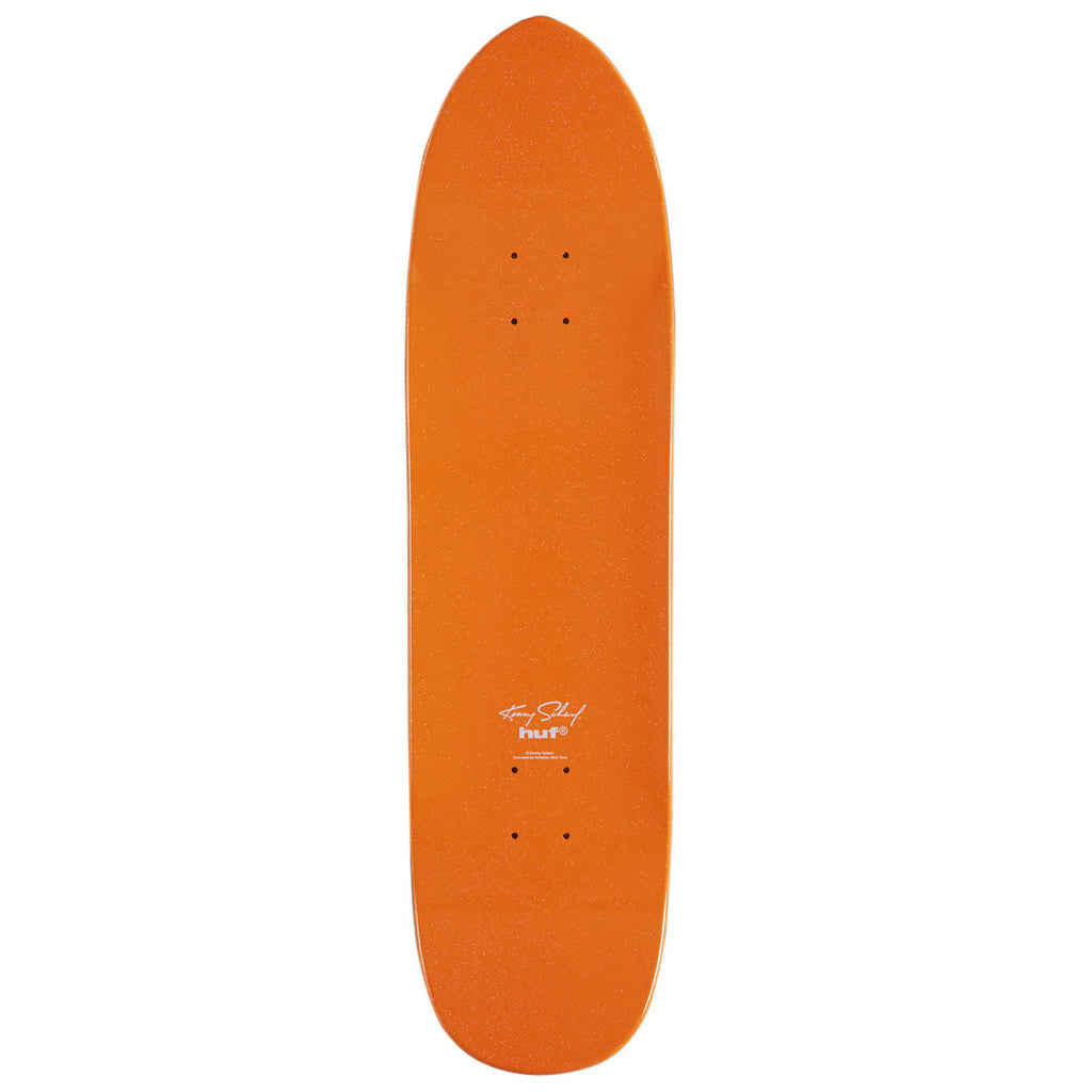 HUF Karbombz Cruiser Skateboard Deck - Orange - 8.50"