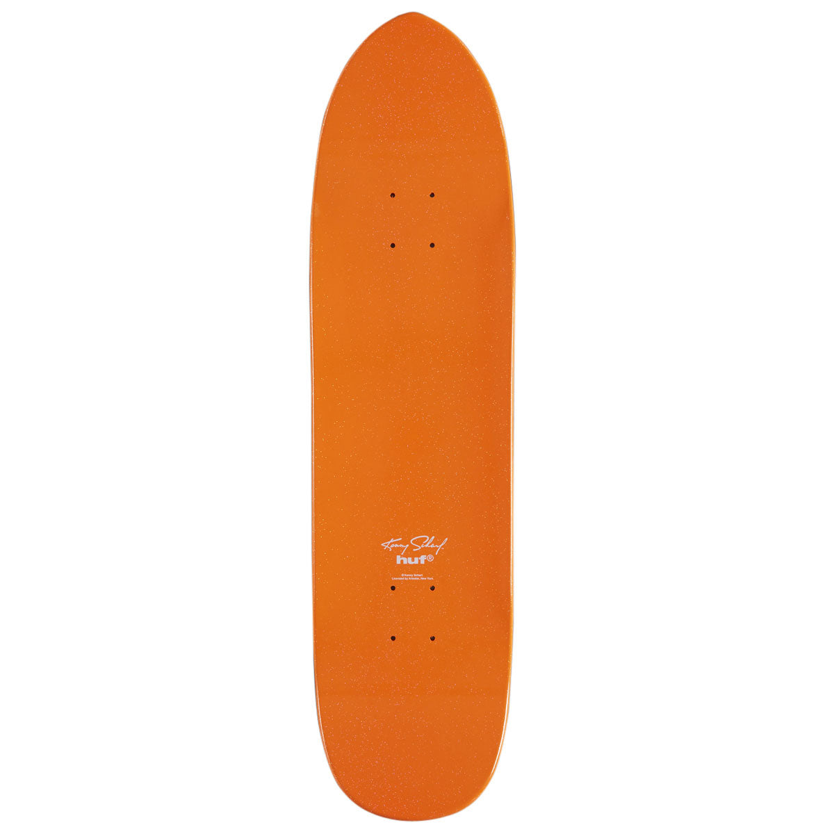 HUF Karbombz Cruiser Skateboard Deck - Orange - 8.50"