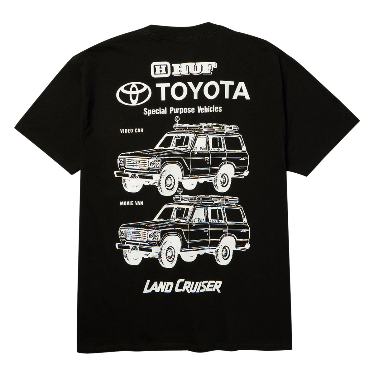 HUF x Toyota Land Cruiser Special T-Shirt - Black