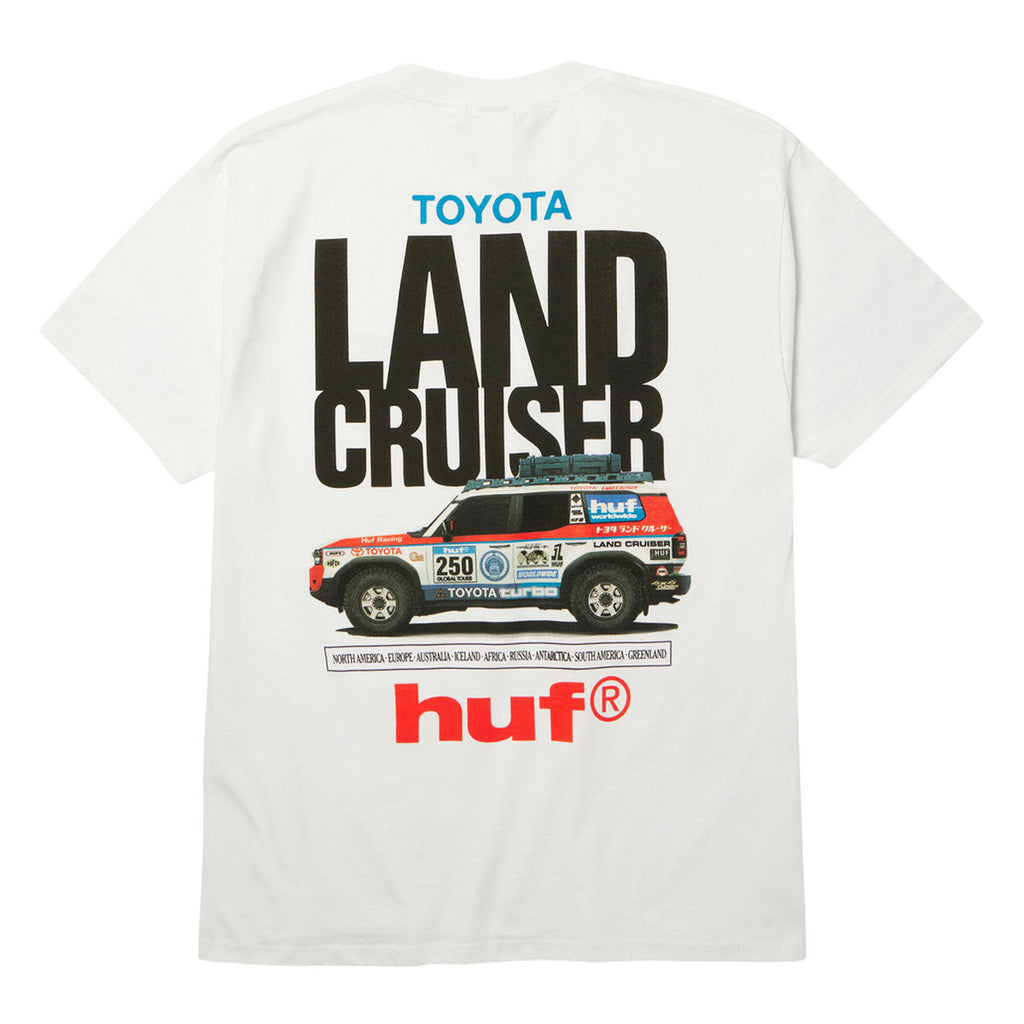 HUF x Toyota Land Cruiser Rally T-Shirt - White