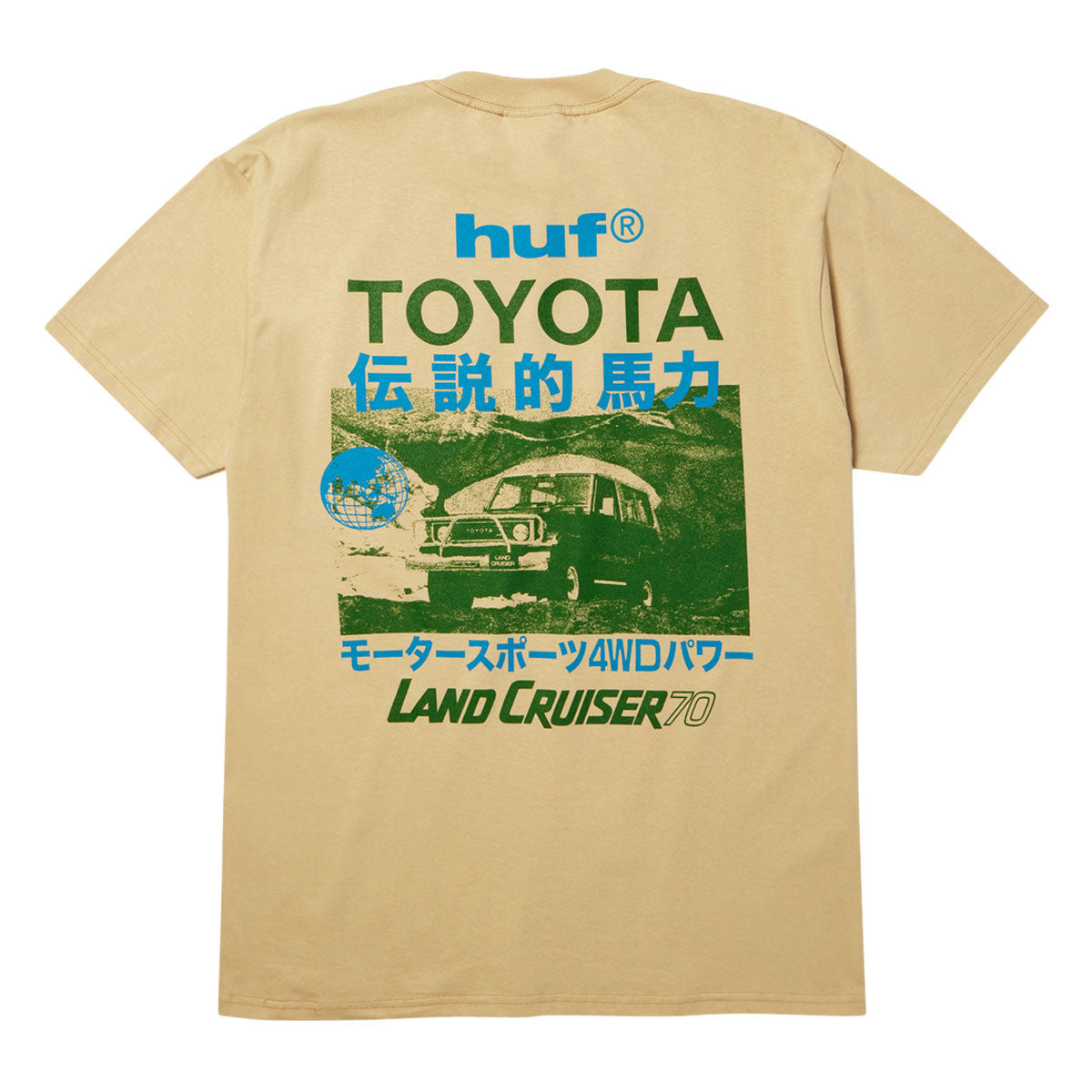 HUF x Toyota Land Cruiser 70 T-Shirt - Sand