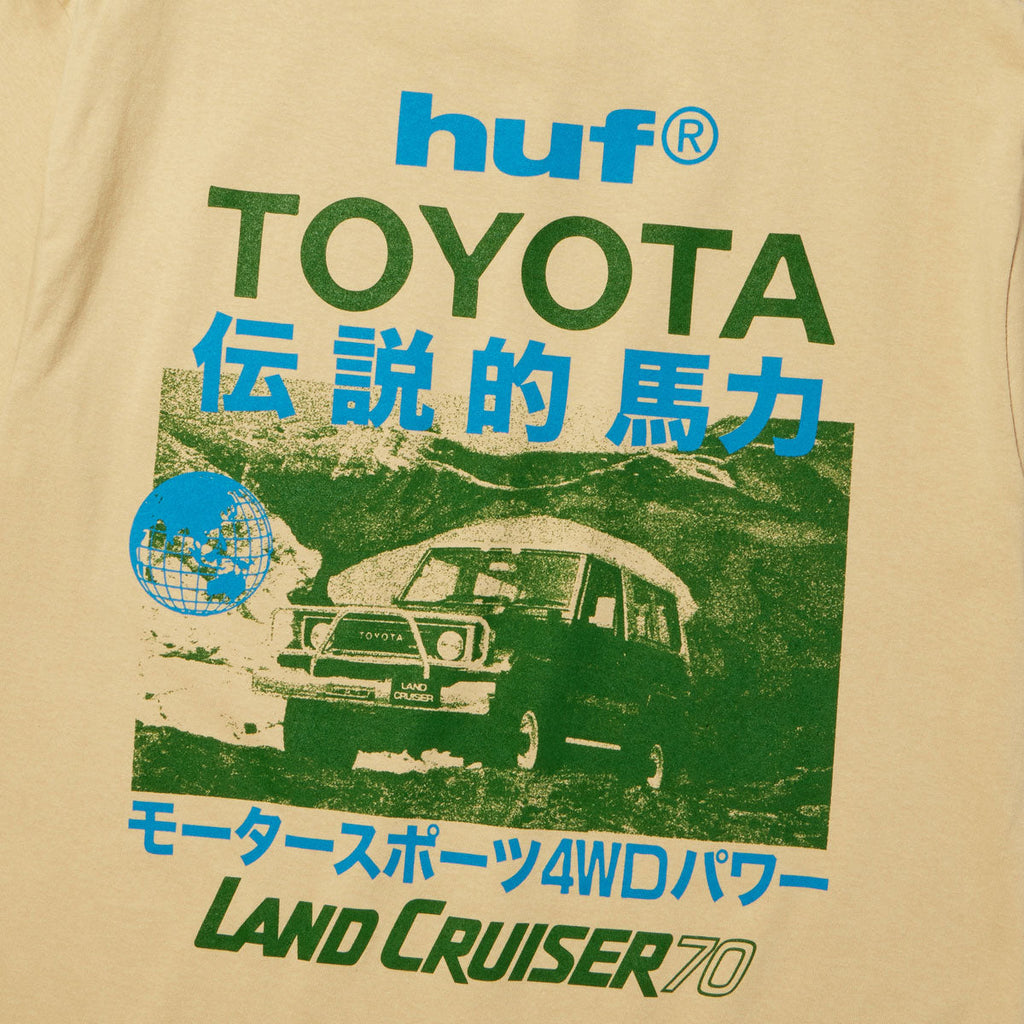 HUF x Toyota Land Cruiser 70 T-Shirt - Sand