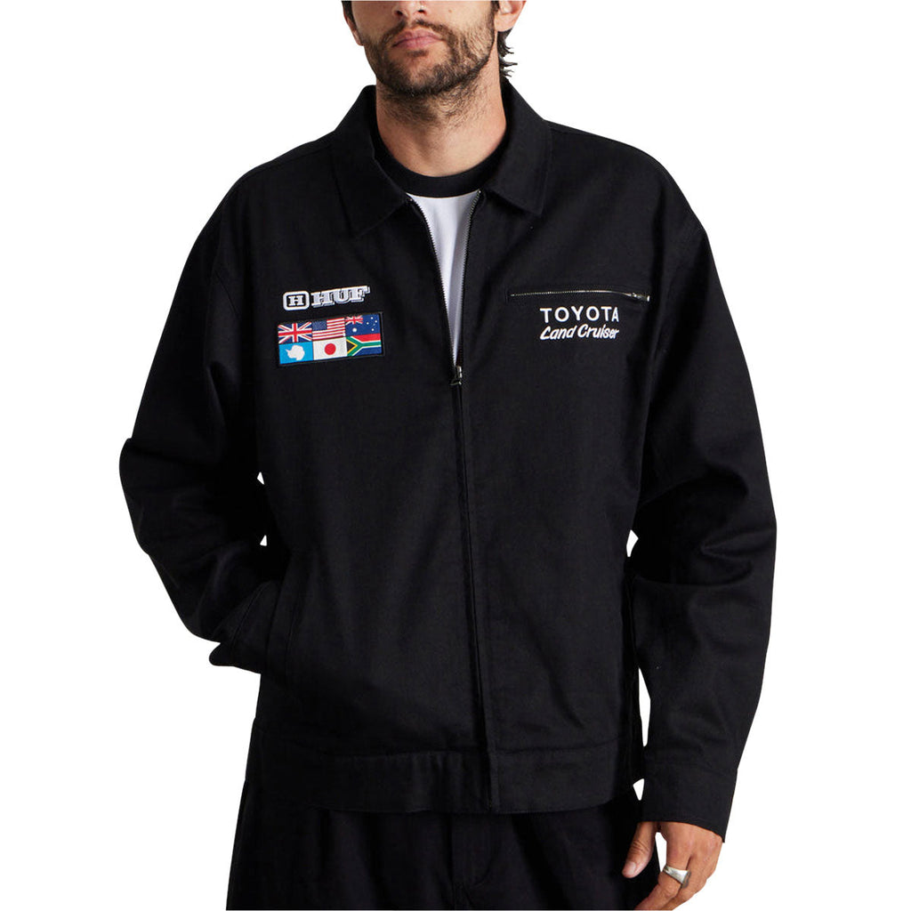 HUF x Toyota Land Cruiser World Tour Jacket - Black