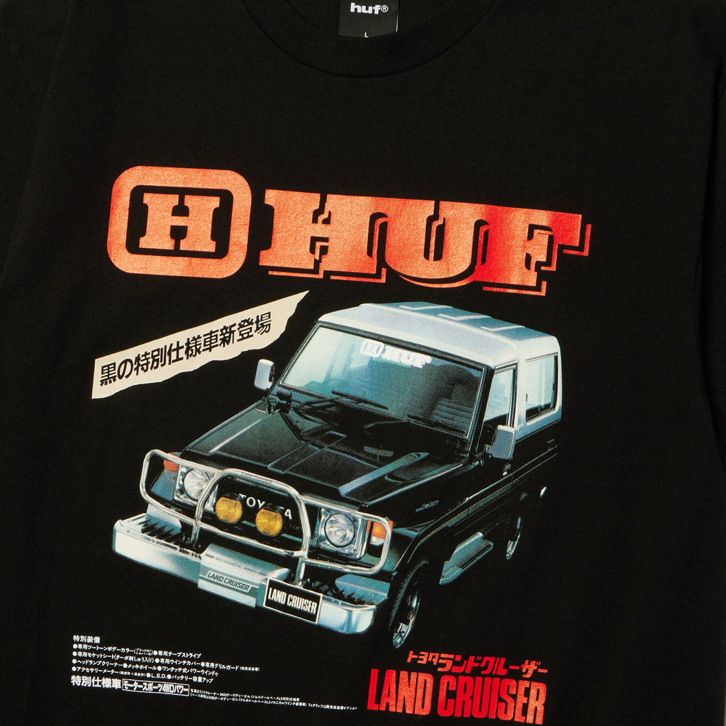 HUF x Toyota Land Cruiser Turbo T-Shirt - Black