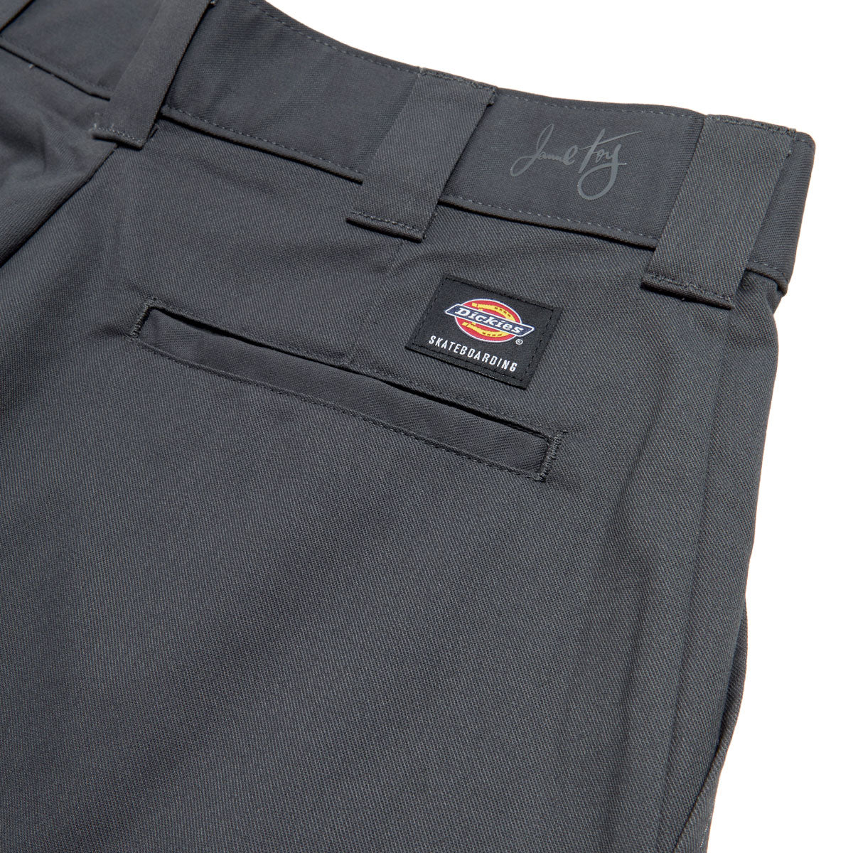 Dickies Jamie Foy Loose Straight Twill Pants - Charcoal 2025