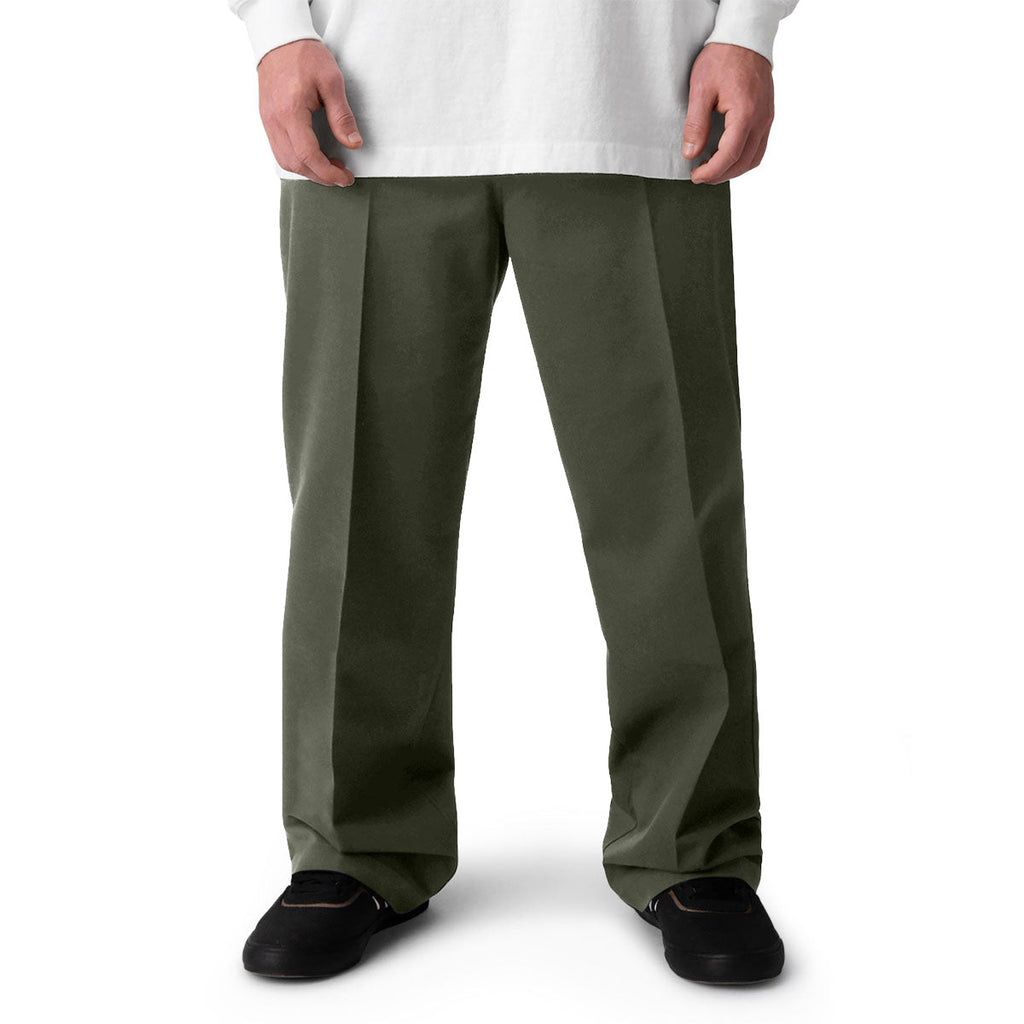 Dickies Jamie Foy Loose Straight Twill Pants - Olive Green 2025