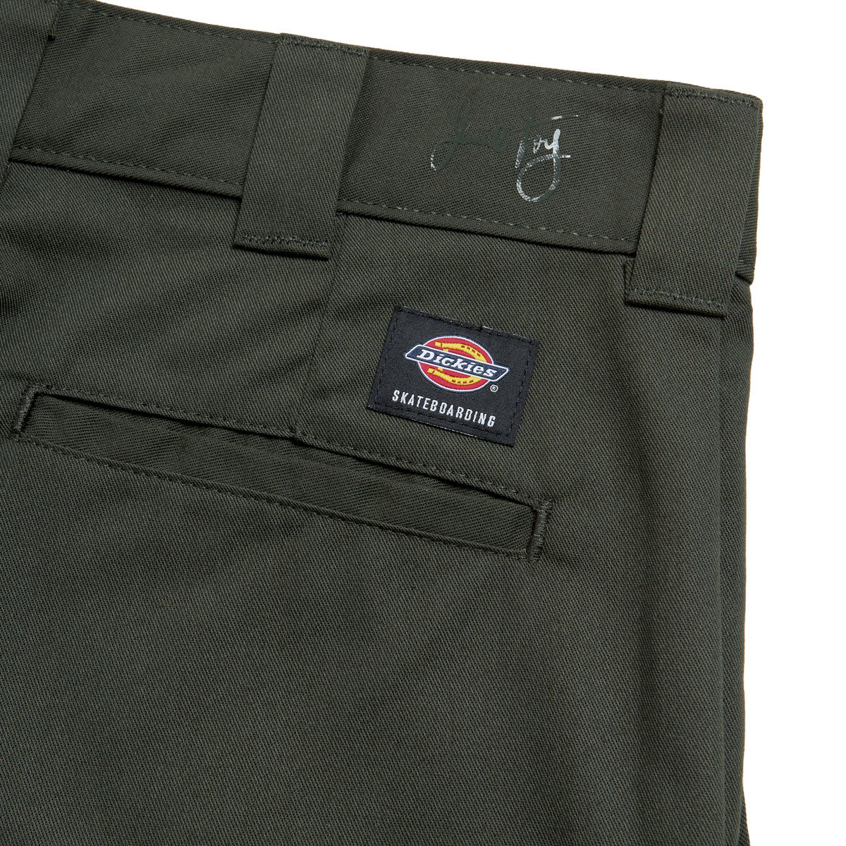 Dickies Jamie Foy Loose Straight Twill Pants - Olive Green 2025