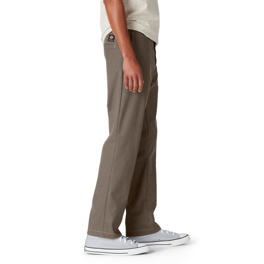 Dickies Slim Straight Twill Skate Pants - Mushroom/Contrast Top