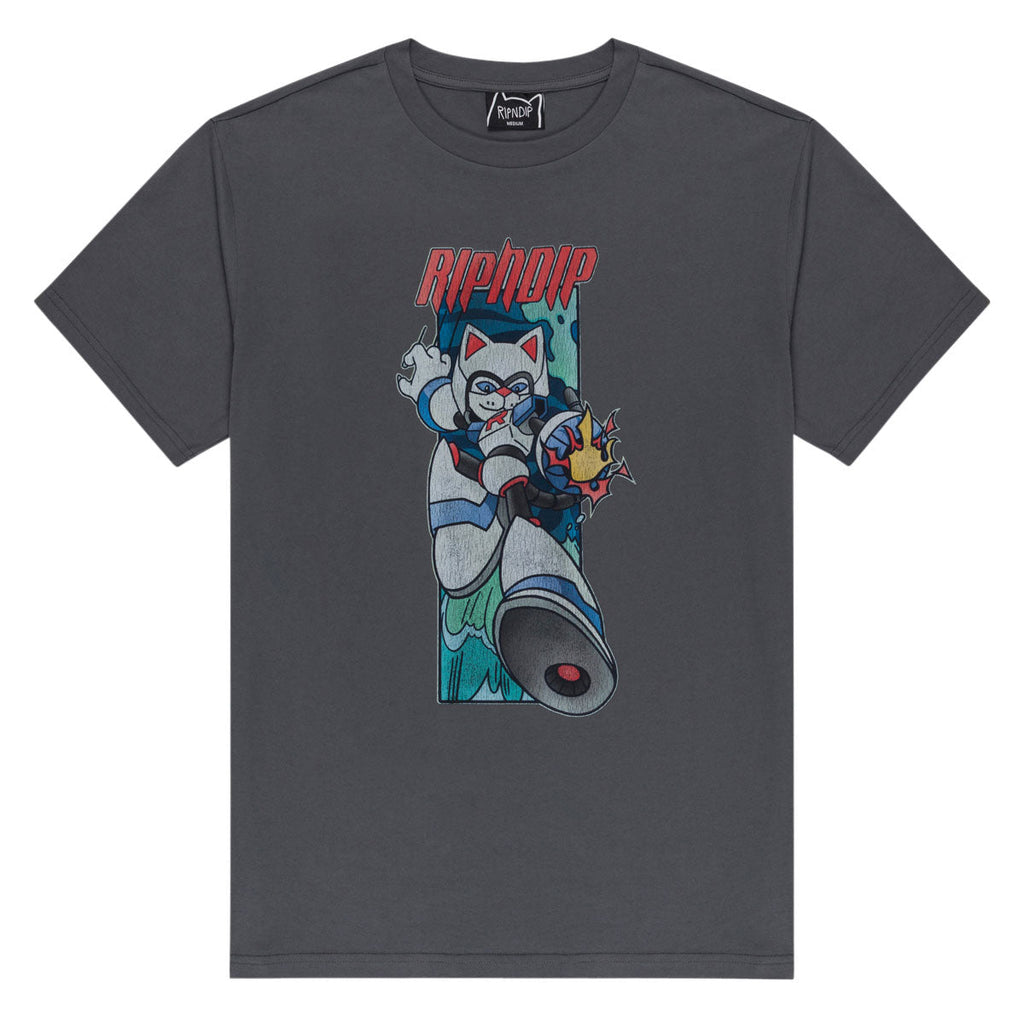 RIPNDIP Rokkunerm T-Shirt - Charcoal