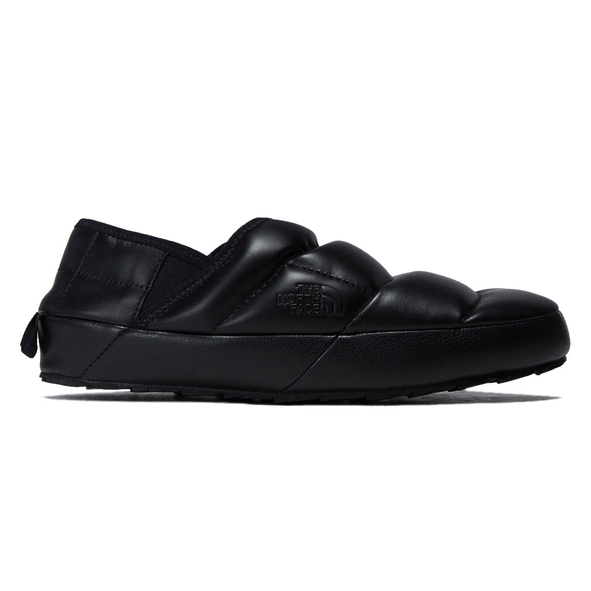 The North Face Thermoball Traction Mule Leather Shoes - TNF Black/TNF Black