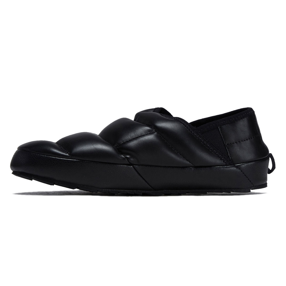 The North Face Thermoball Traction Mule Leather Shoes - TNF Black/TNF Black
