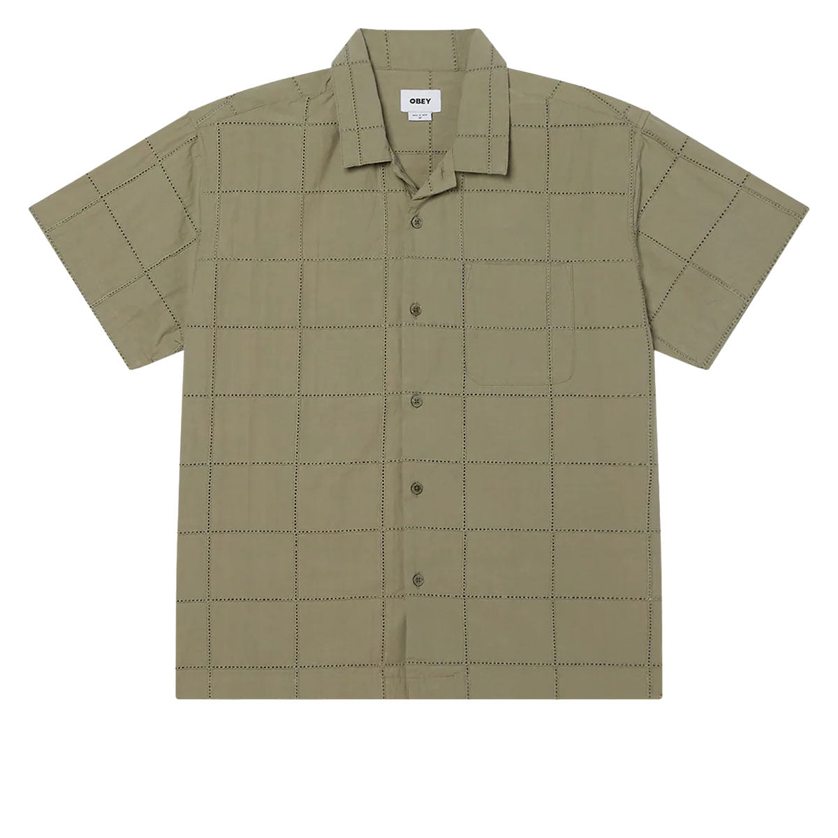 Obey Angelo Woven Shirt - Dried Sage