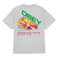 Obey Razor T-Shirt - Heather Grey