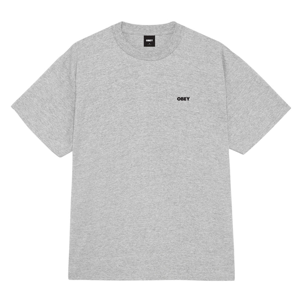 Obey Razor T-Shirt - Heather Grey