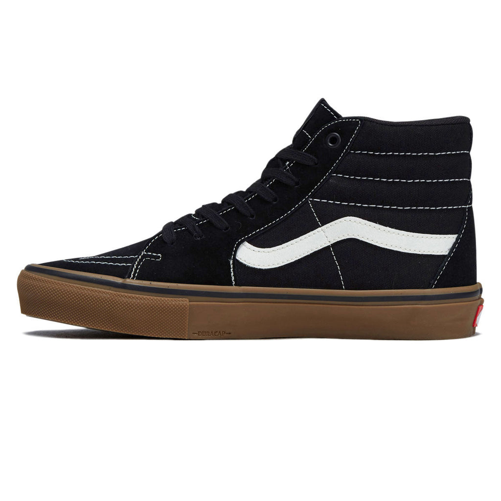 Vans Skate Sk8-Hi Shoes - Black/Gum/White