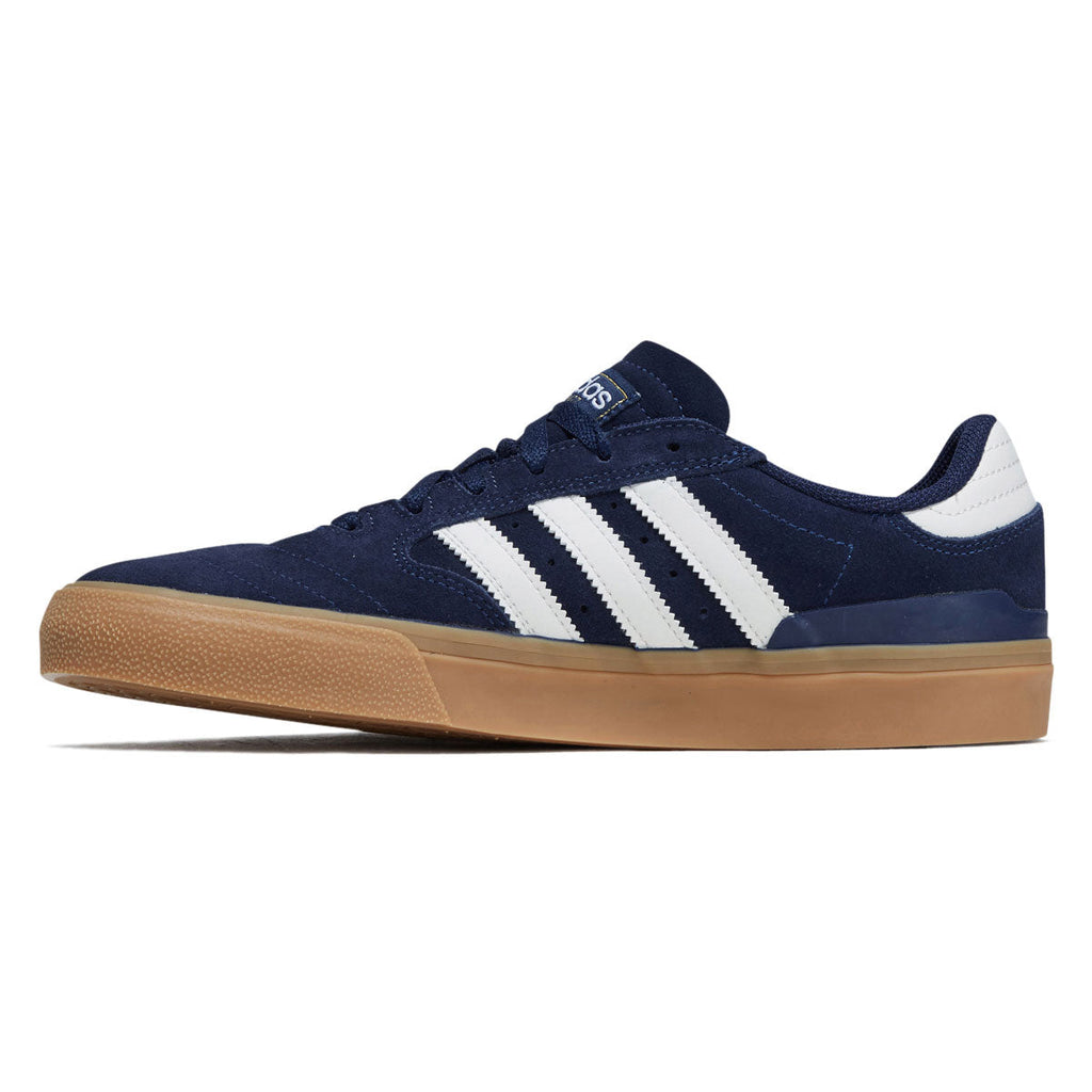Adidas Busenitz Vulc II Shoes - Dark Blue/Crystal White/Gum