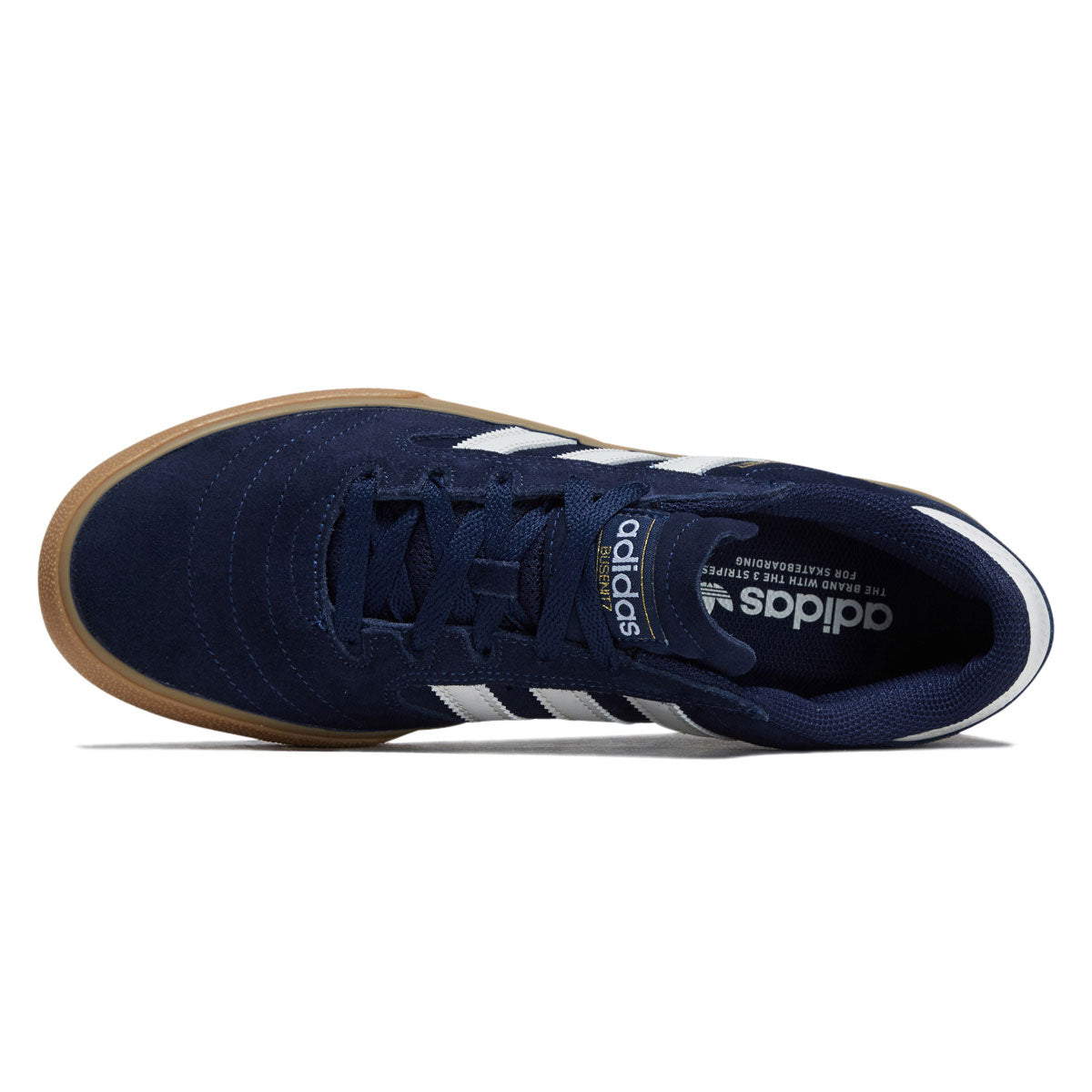 Adidas Busenitz Vulc II Shoes - Dark Blue/Crystal White/Gum