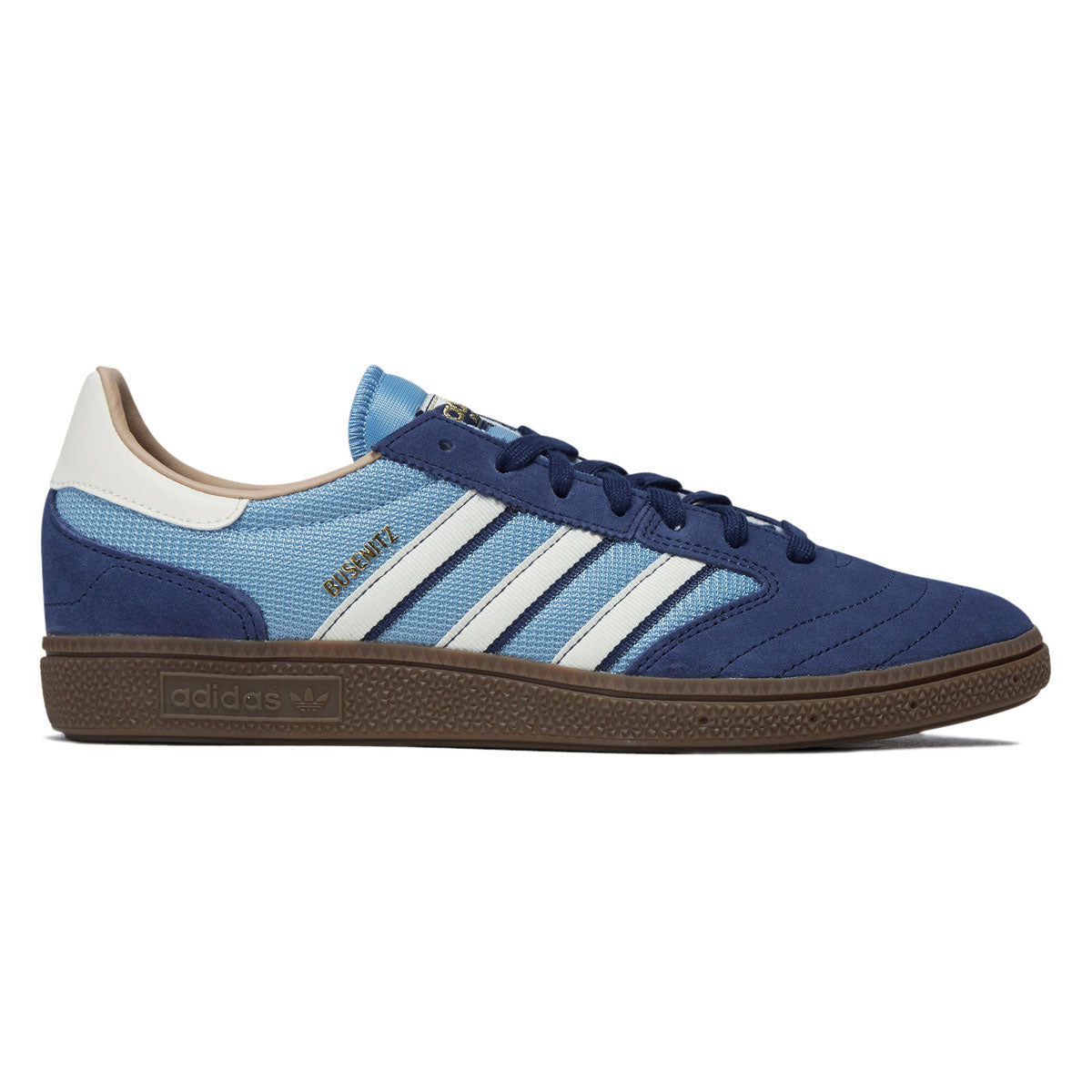 Adidas Busenitz Vintage Shoes - Dark Blue/Cream White/Gum