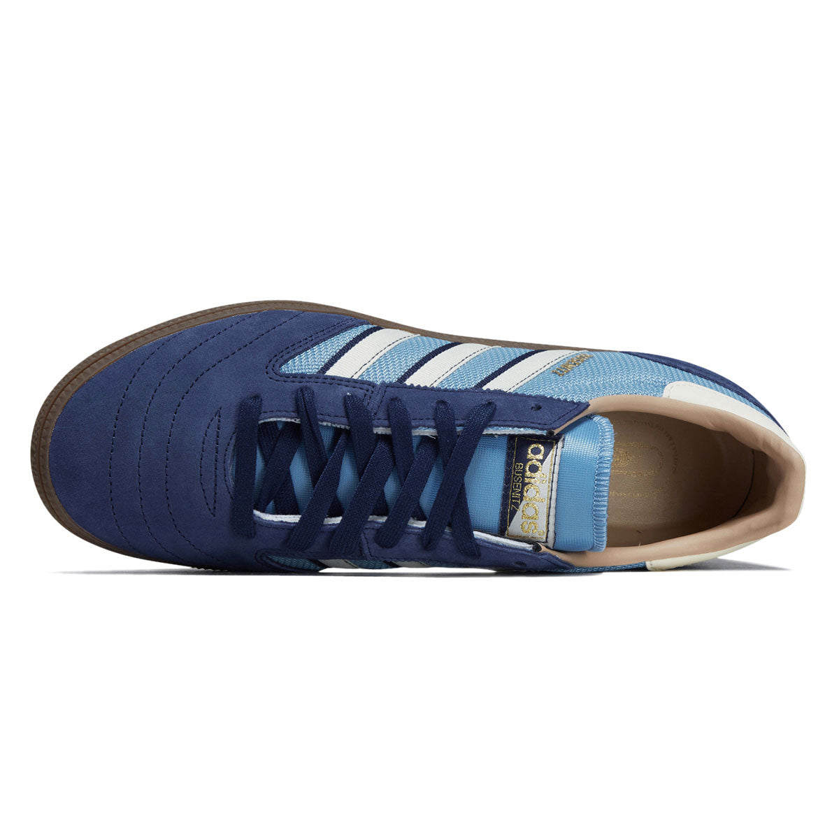 Adidas Busenitz Vintage Shoes - Dark Blue/Cream White/Gum