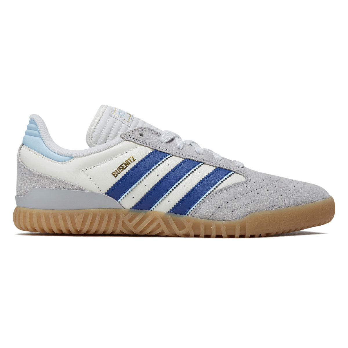 Adidas Busenitz Indoor Super Shoes - Grey/Royal Blue/Clear Sky