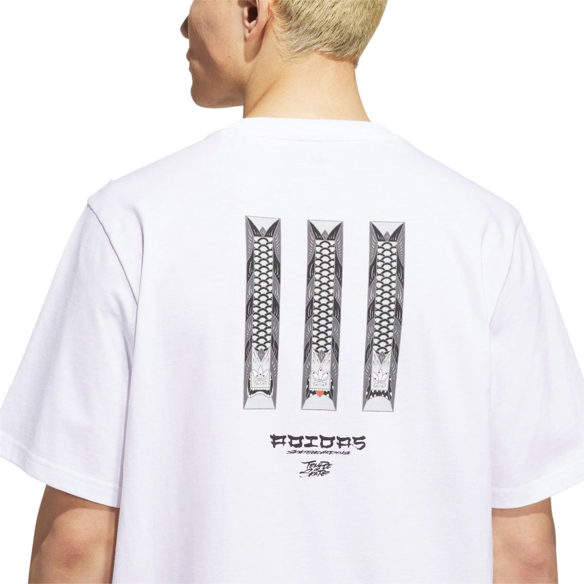 Adidas TOS Curb T-Shirt - White/Multicolor
