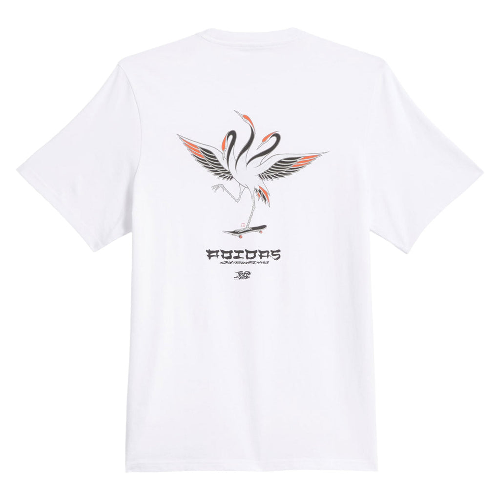 Adidas TOS Crane T-Shirt - White/Black