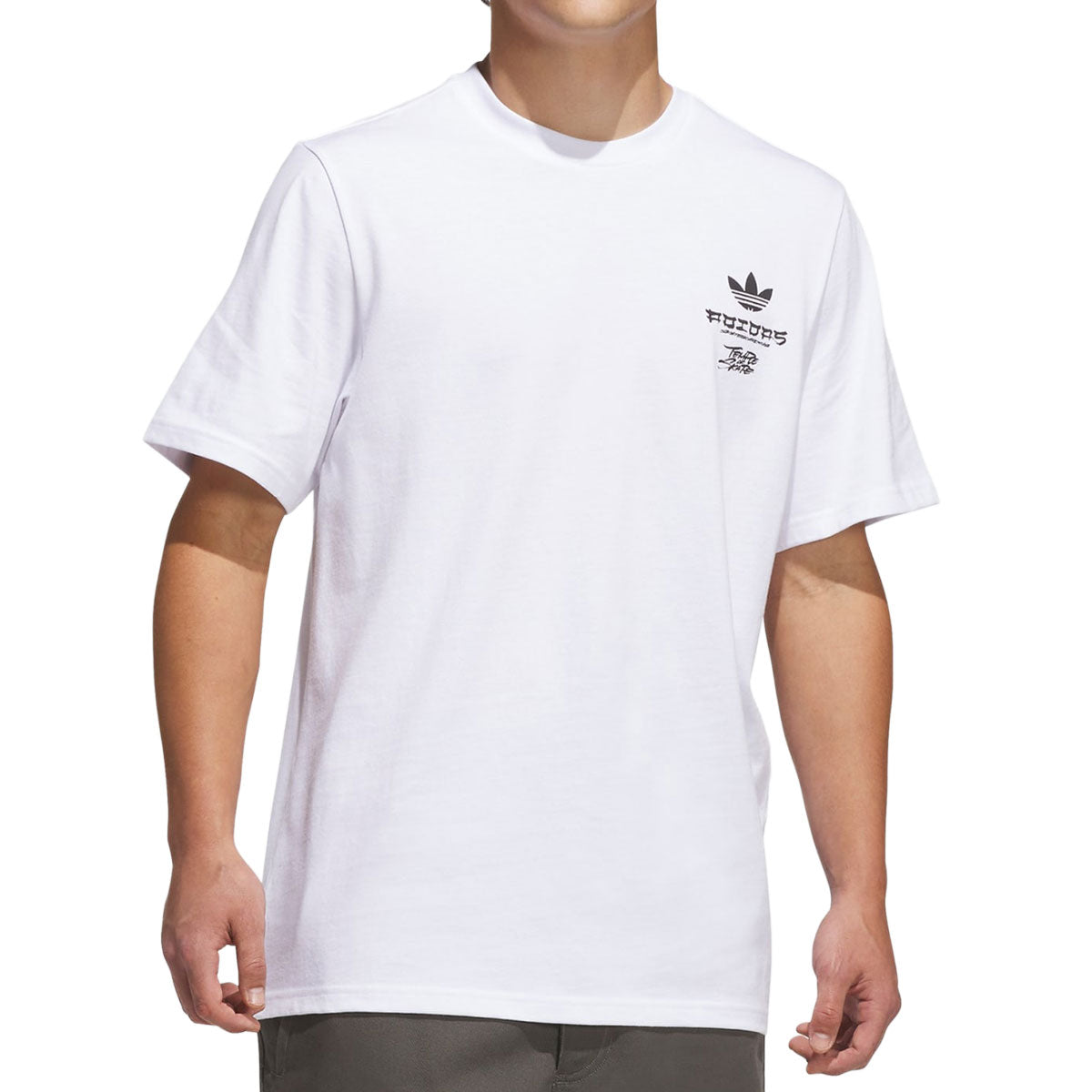 Adidas TOS Crane T-Shirt - White/Black