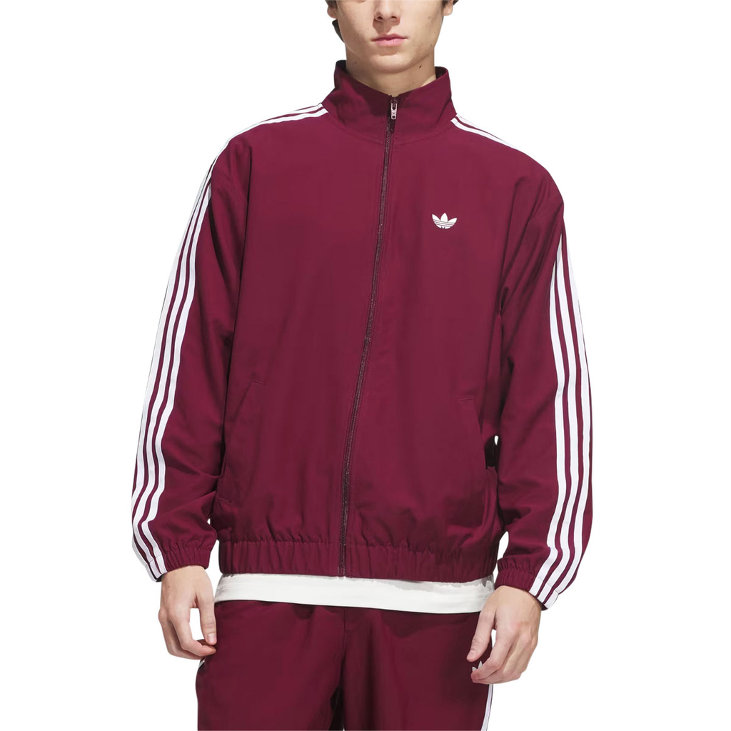 Adidas Superfire Track Jacket - Shadow Red/White