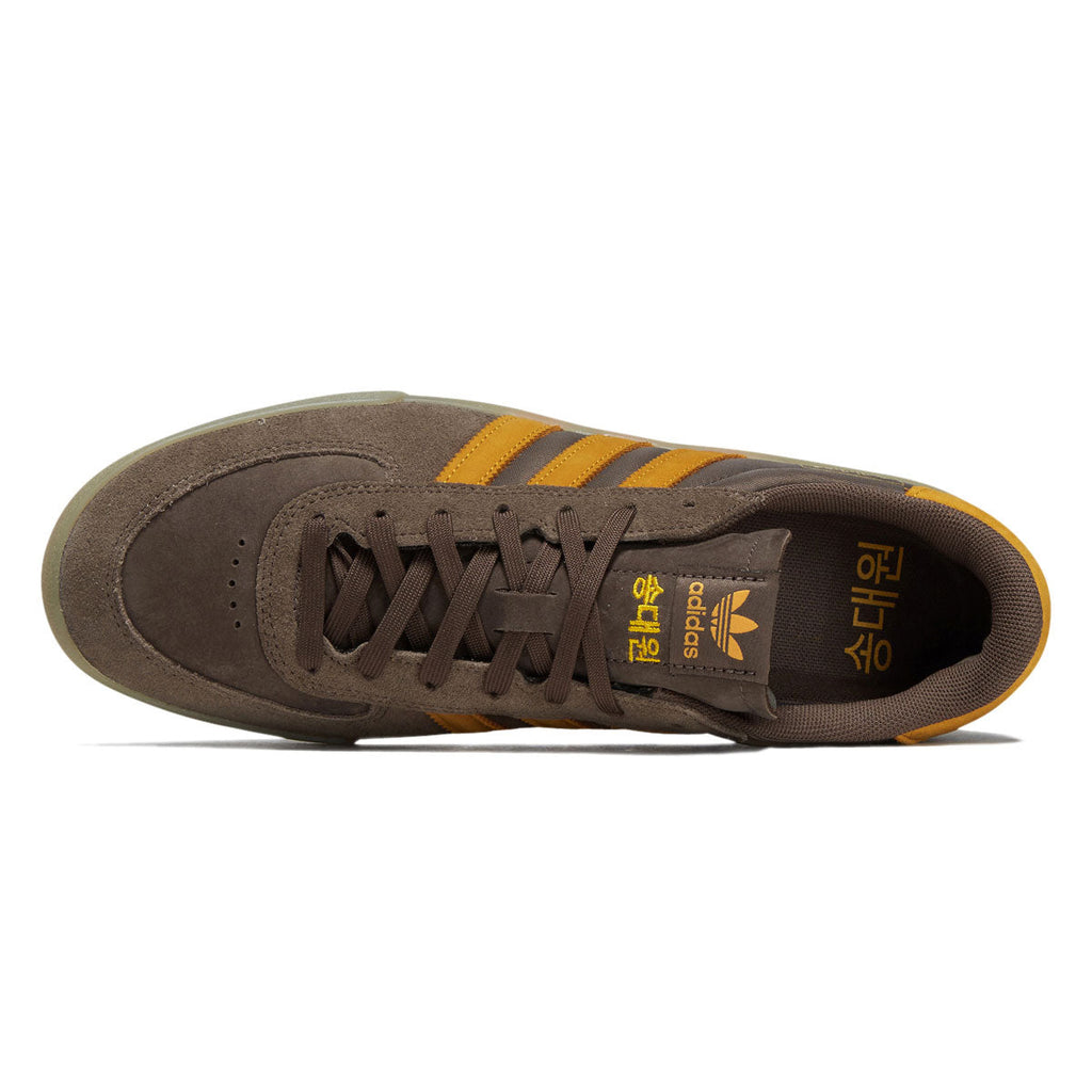 Adidas x Daewon Glenburn Shoes - Earth Strata/Crew Yellow/Gum
