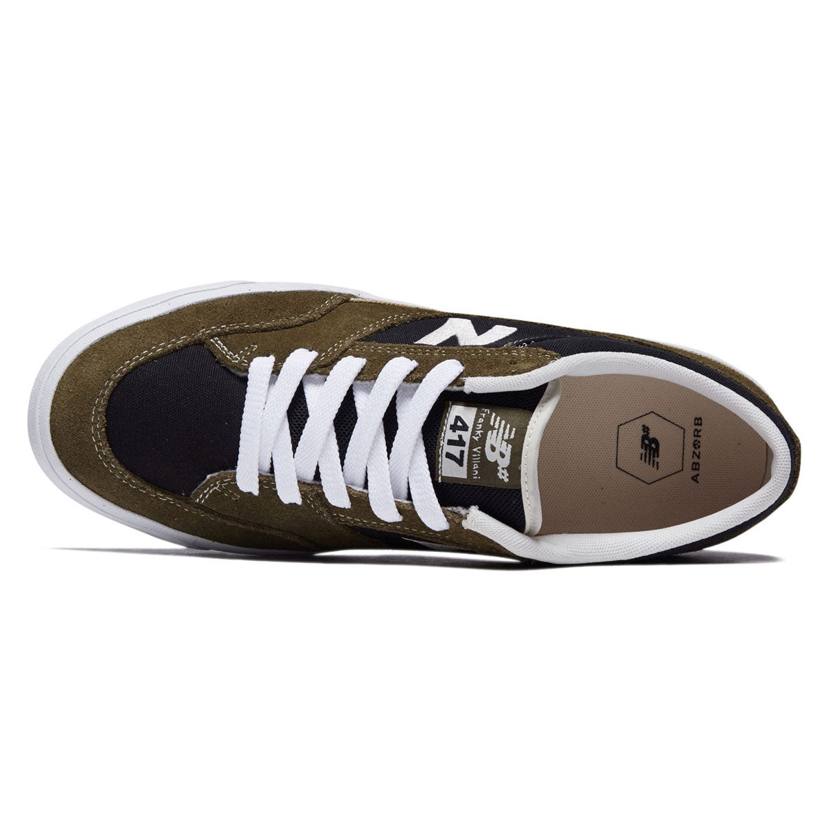 New Balance 417 Villani Low Shoes - Dark Olive/Black