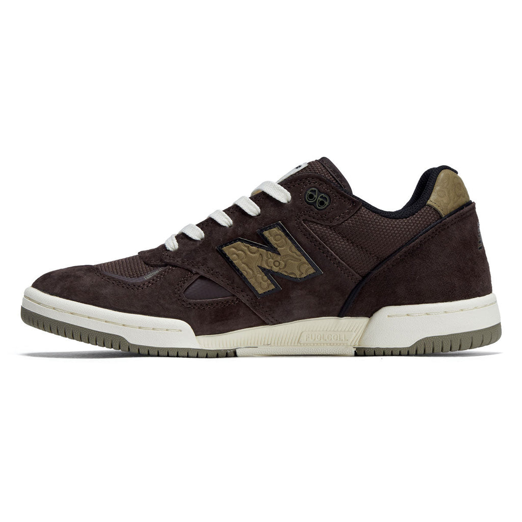 New Balance x Krooked Tom Knox 600 Shoes - Chocolate/Olive