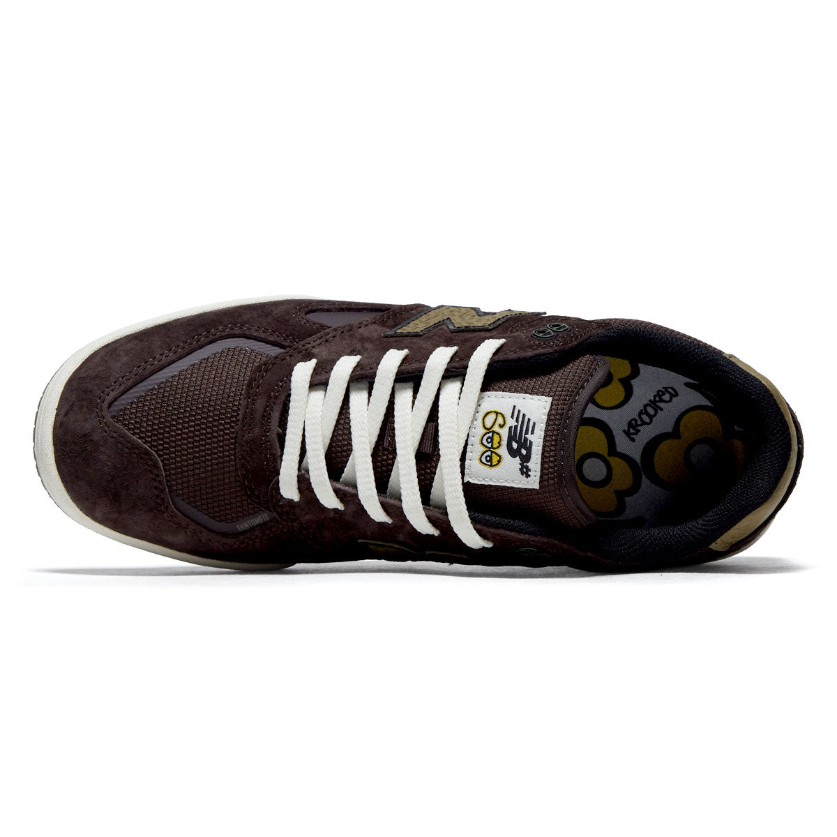 New Balance x Krooked Tom Knox 600 Shoes - Chocolate/Olive