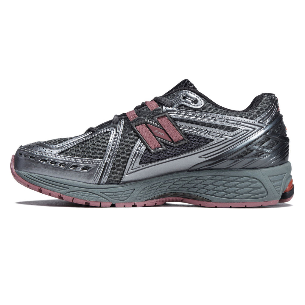 New Balance 1906R Shoes - Dark Silver Metallic/Rosewood