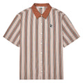 Malbon x Grateful Dead Stealie Blanket Polo Shirt - Brown