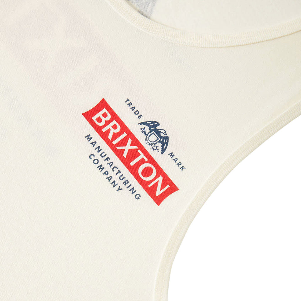 Brixton Pinnacle Tank Top - Off White
