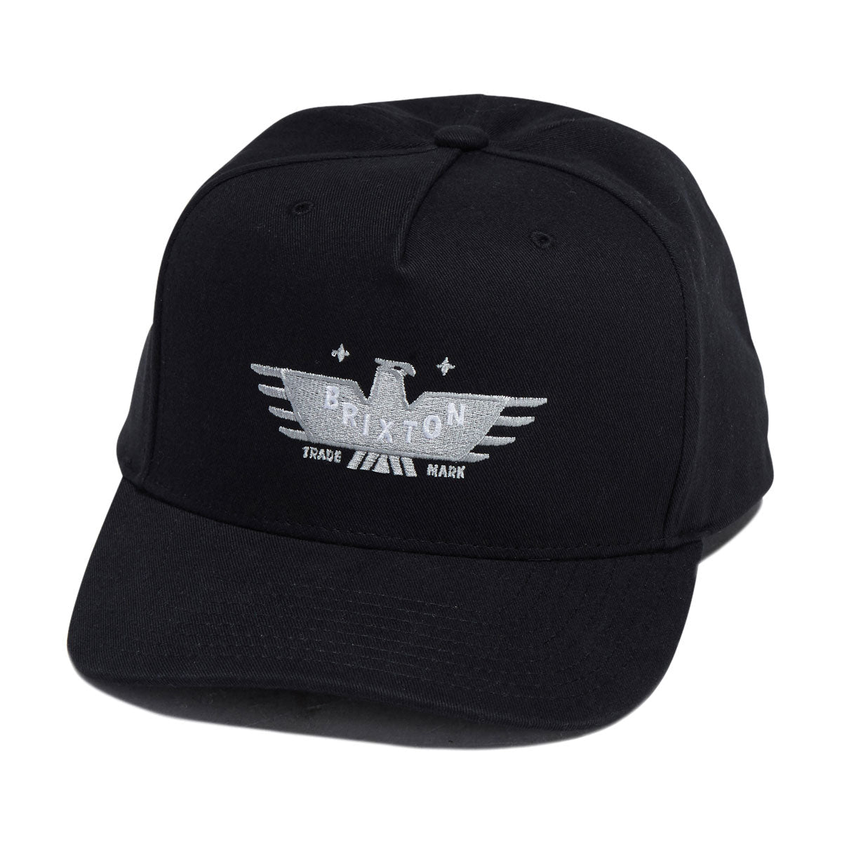 Brixton Ewing Snapback Hat - Black