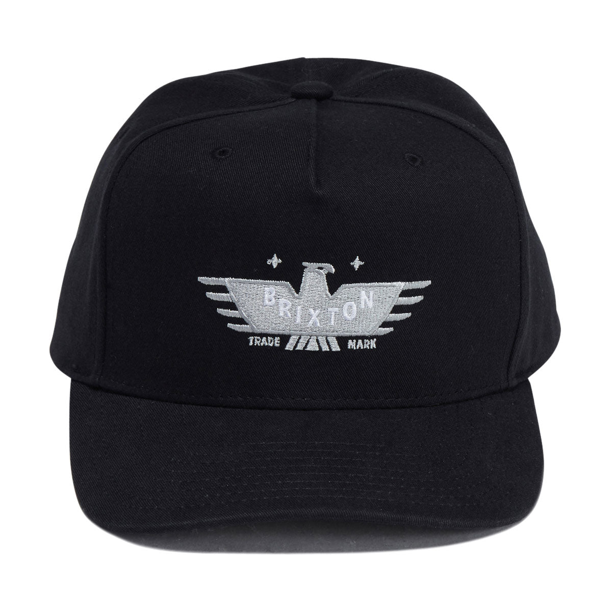 Brixton Ewing Snapback Hat - Black