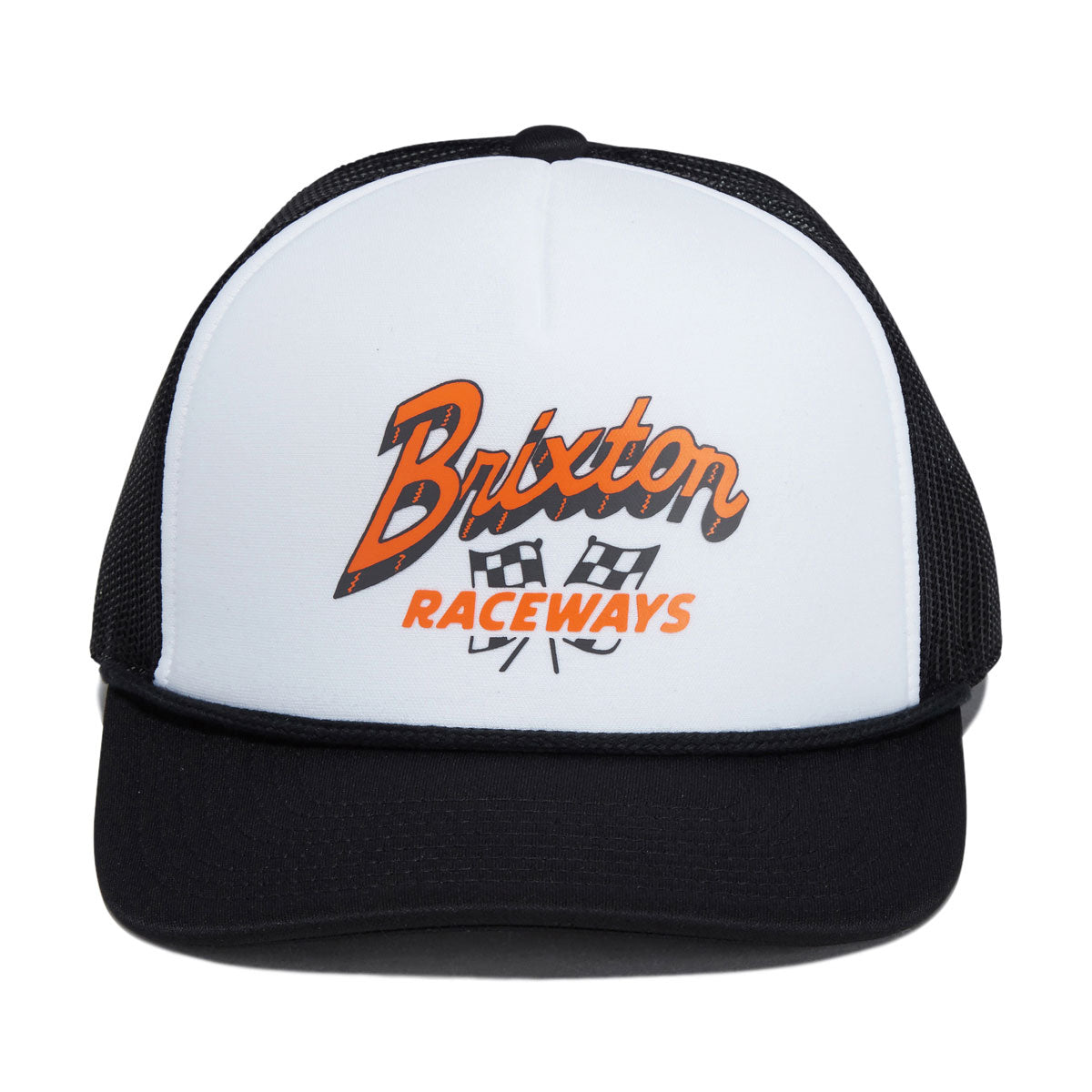 Brixton Clemont Trucker Hat - Black/White